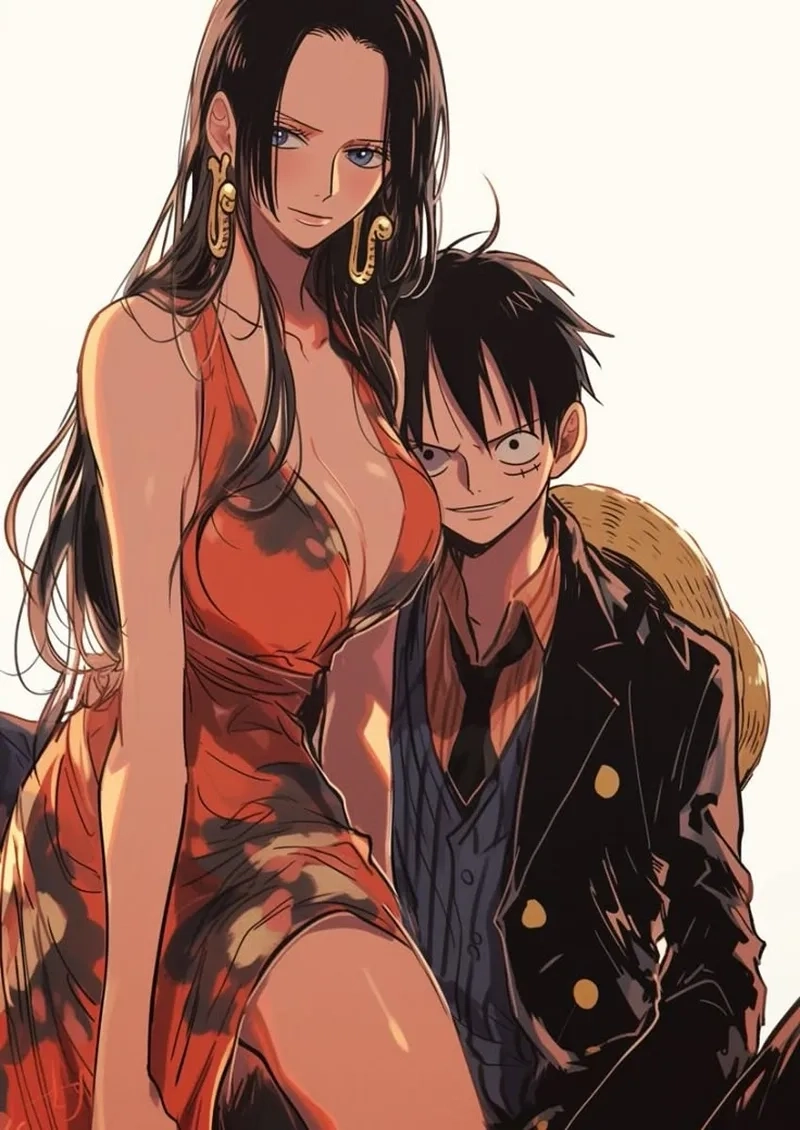 Hancock và Luffy làm fan bấn loạn vì sự kết hợp quyền lực và ngây thơ