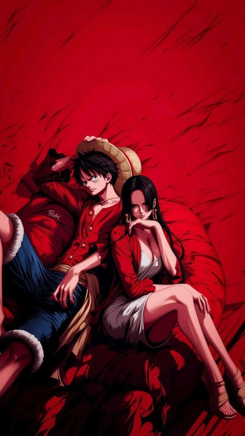 Luffy yêu Hancock theo cách giản dị nhưng đầy chân thành