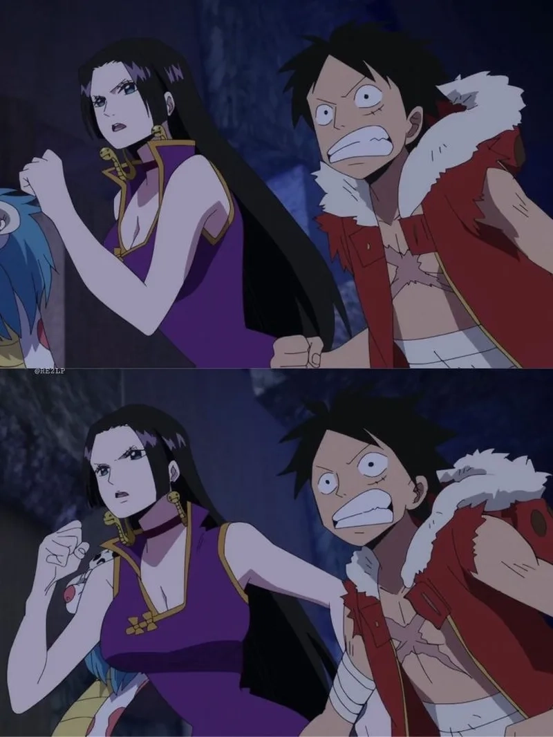 Luffy có yêu Hancock không là câu hỏi khiến fan thổn thức