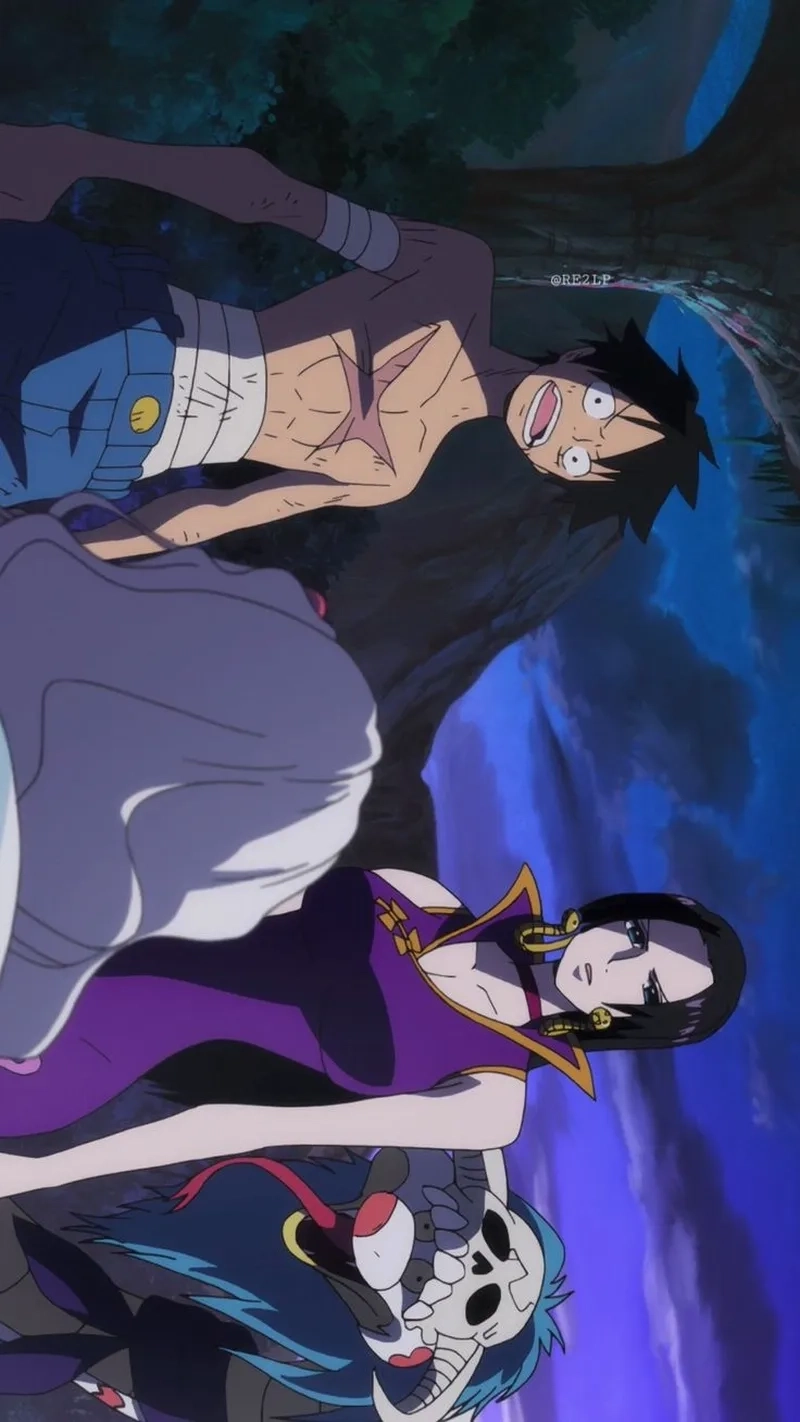 Ảnh Luffy và Boa Hancock là gợi ý hoàn hảo cho chế độ ảnh đại diện