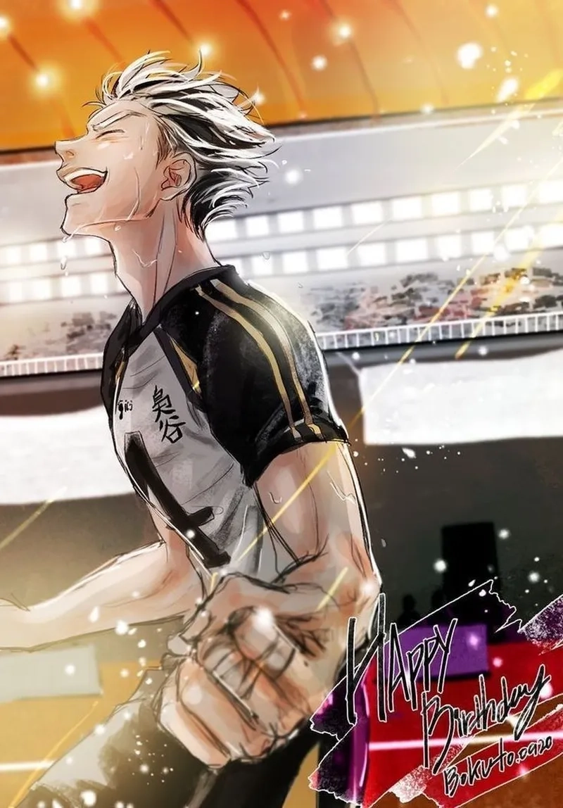 Bokuto manga mang đến nguồn cảm hứng không ngừng cho fan haikyuu