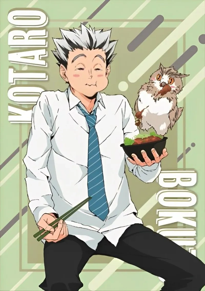 Chúc mừng Bokuto birthday với loạt ảnh siêu dễ thương