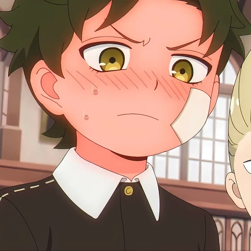 Damian anime nổi bật với biểu cảm vừa lạnh lùng vừa đáng yêu