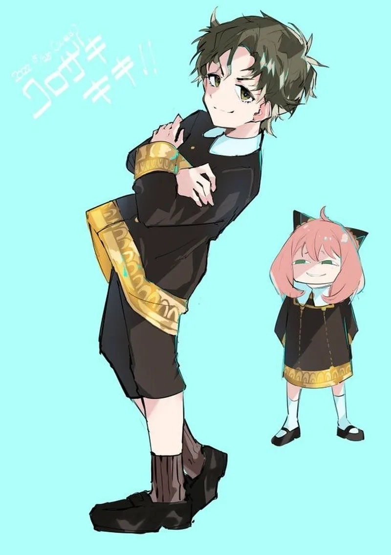 Comic Anya x Damian ngập tràn khoảnh khắc dễ thương học đường