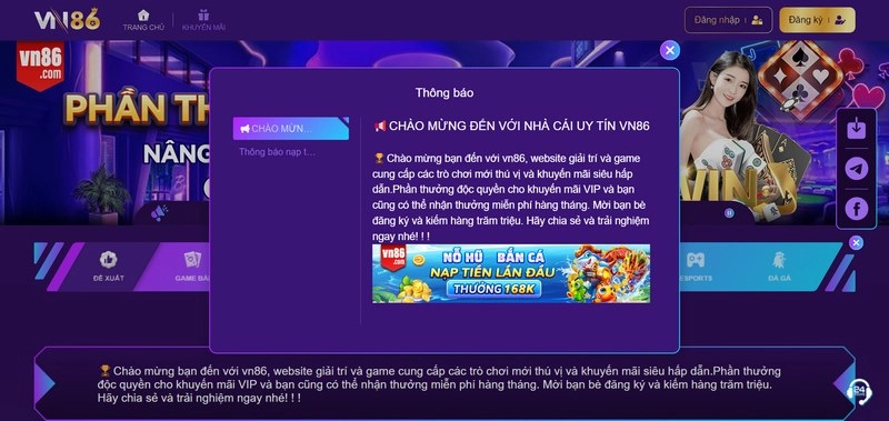 VN86 Có Lừa Đảo Không? - Đánh giá VN86