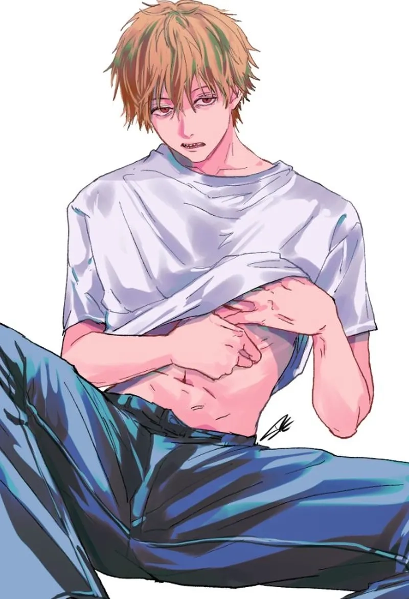 Fat Denji tạo nên hình ảnh hài hước nhưng vẫn cực đáng yêu