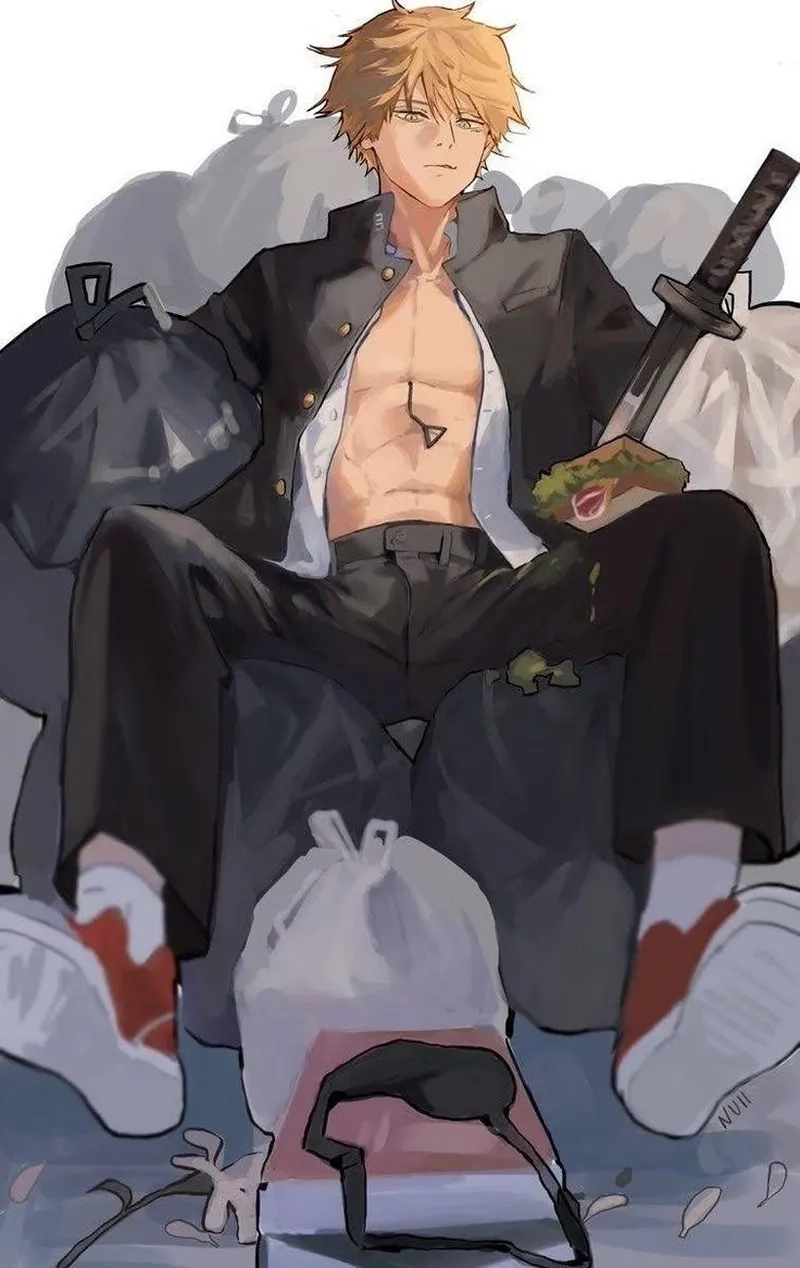 Denji sad khiến fan xót xa với ánh mắt lạc lõng cô đơn