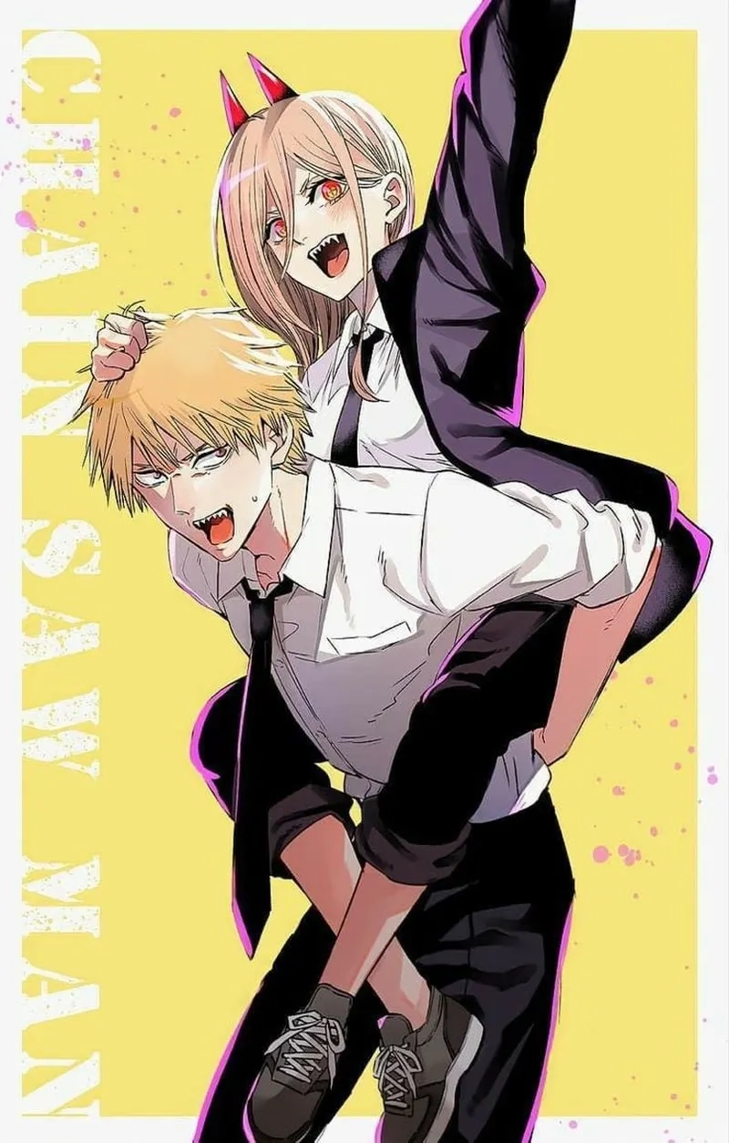 Power Denji là bộ đôi vừa điên rồ vừa trung thành đến kỳ lạ