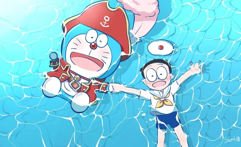 Doraemon và Nobi Nobita là bộ đôi gắn bó không thể tách rời