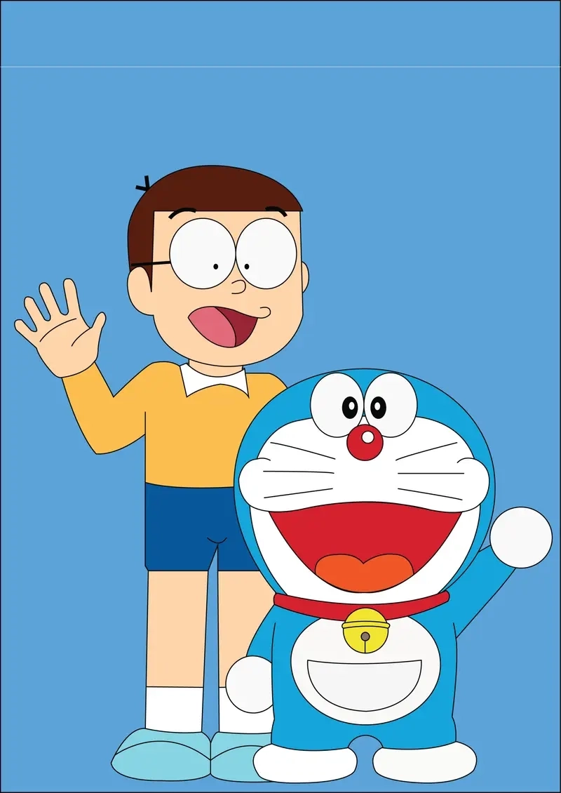 Doraemon chibi cute thu hút mọi ánh nhìn vì biểu cảm siêu dễ thương