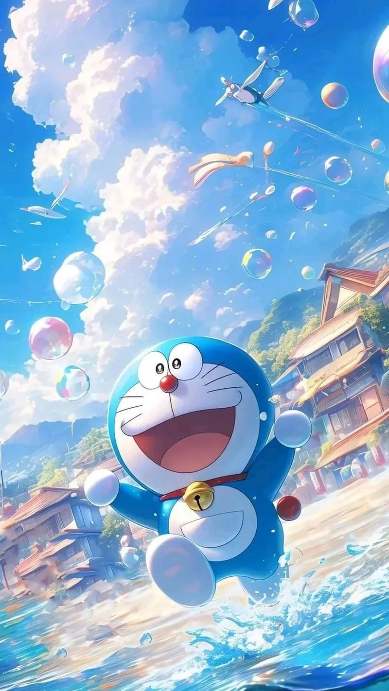 Doraemon xuất hiện cực ngầu khiến fan thích thú