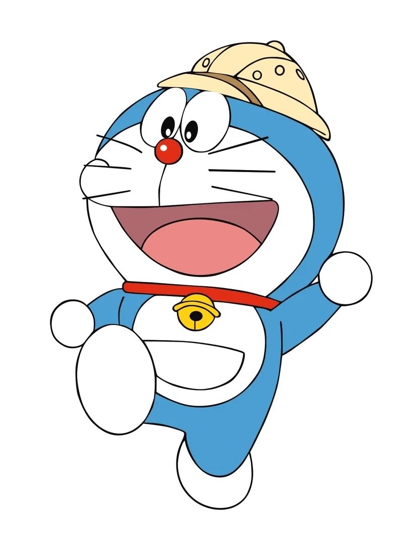 Hình vẽ Doraemon chibi cute siêu dễ thương và sinh động