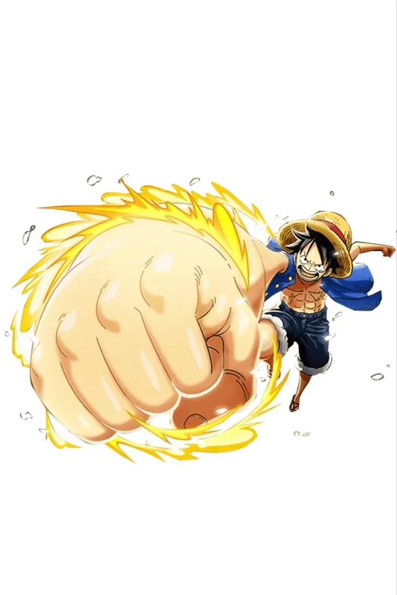 Gear 1 Luffy đơn giản nhưng đầy hiệu quả trong chiến đấu