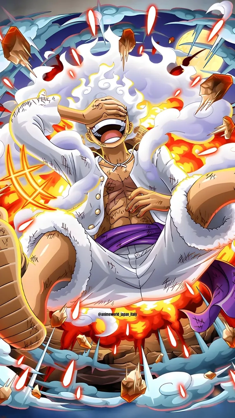 Hướng dẫn vẽ Luffy gear 5 dễ dàng và đầy sáng tạo
