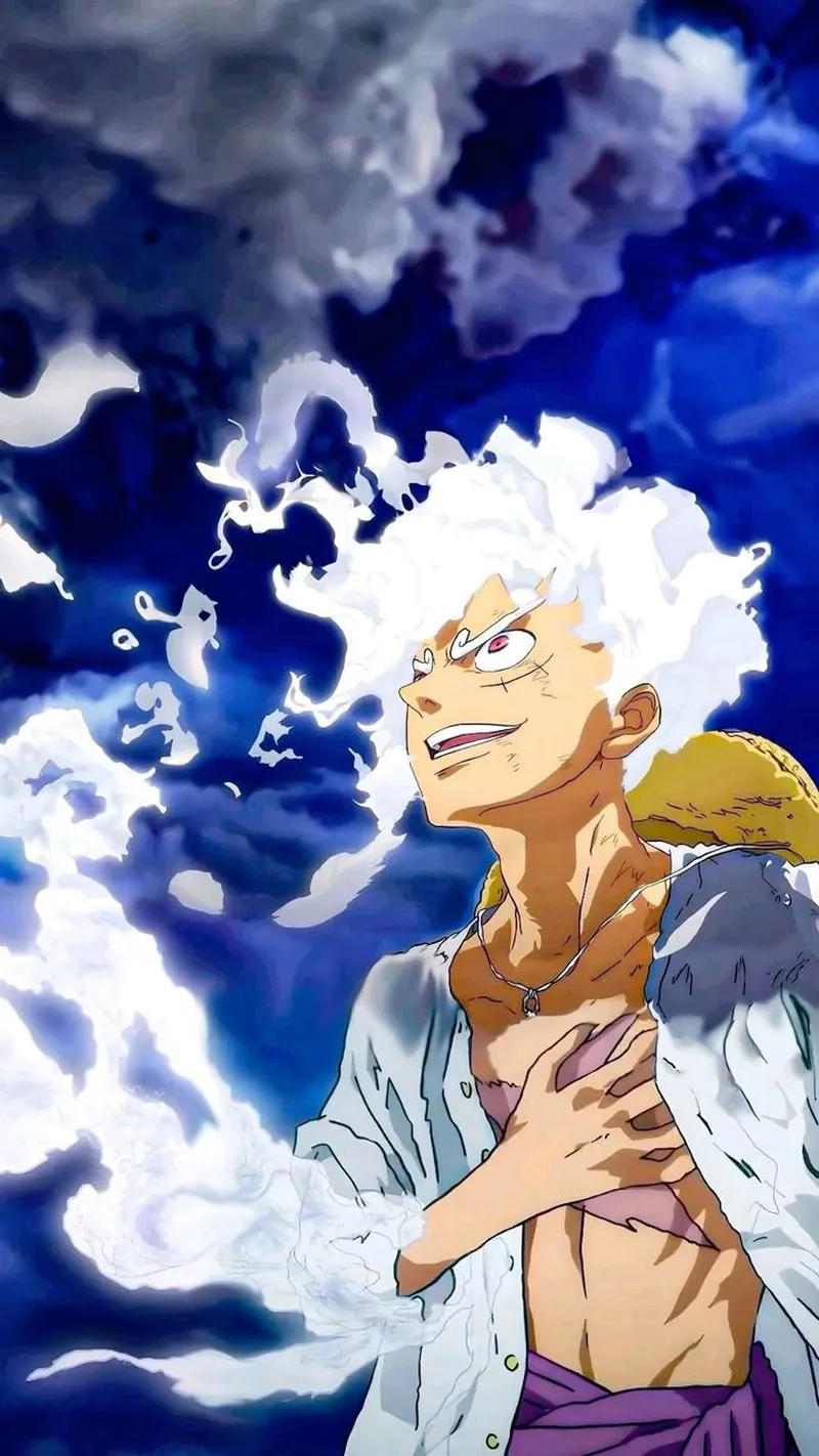 Vẽ Luffy gear 5 ngầu với thần thái cực kỳ cuốn hút