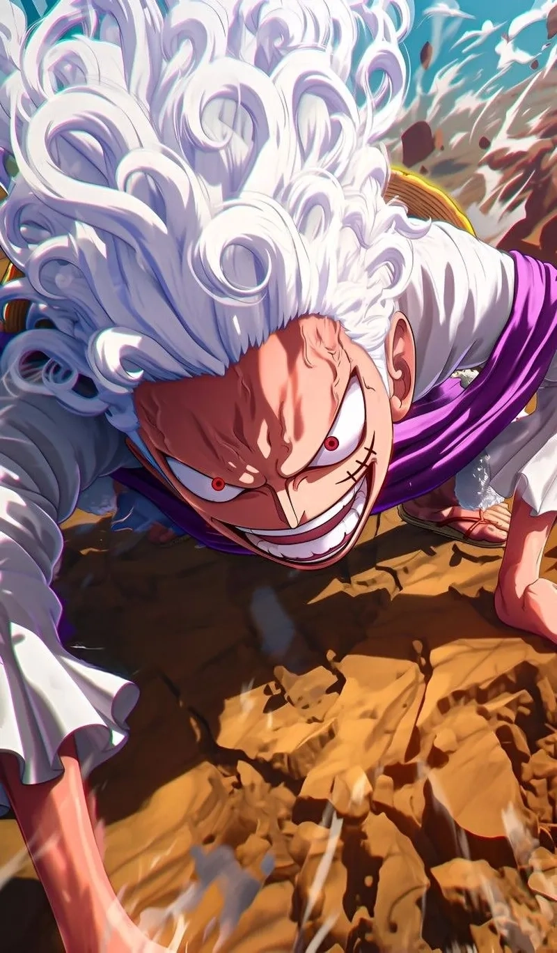 Vẽ Luffy gear 5 đơn giản cho người mới bắt đầu đam mê