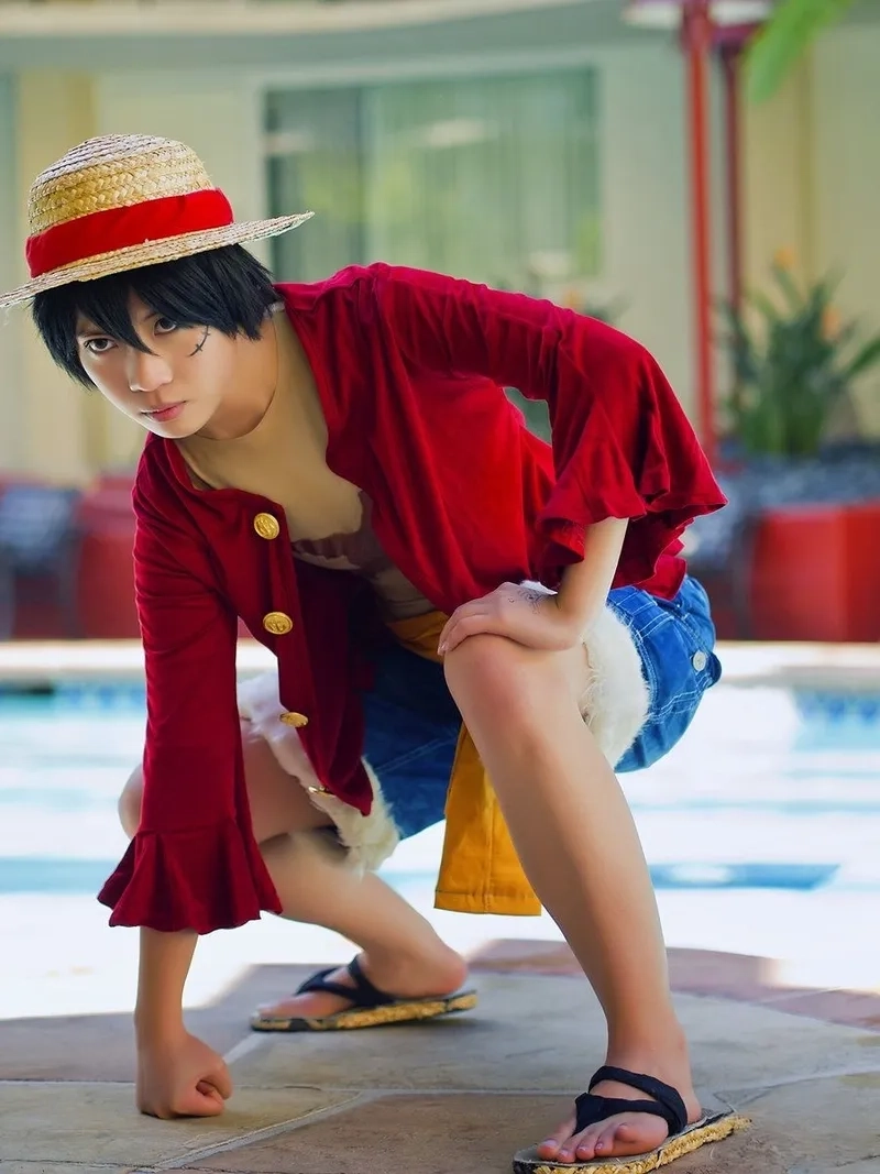 Cosplay Luffy tái hiện hình ảnh thuyền trưởng sống động