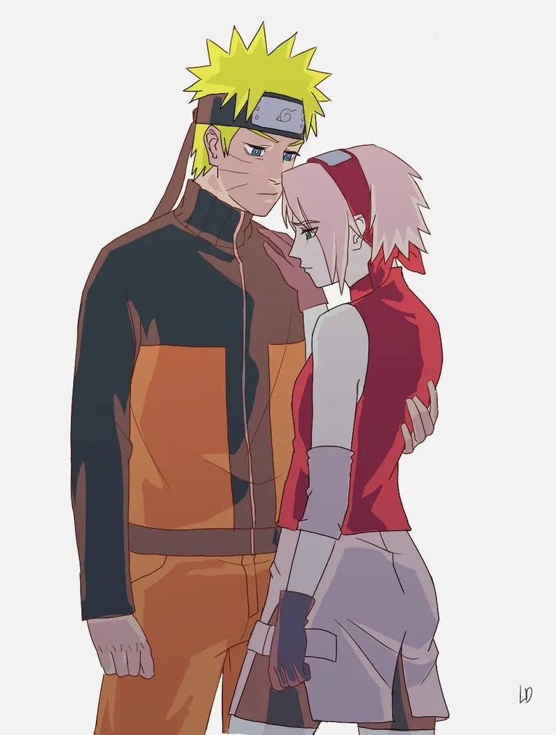 Manga Naruto x Sakura gây tranh cãi với nhiều khoảnh khắc tình cảm