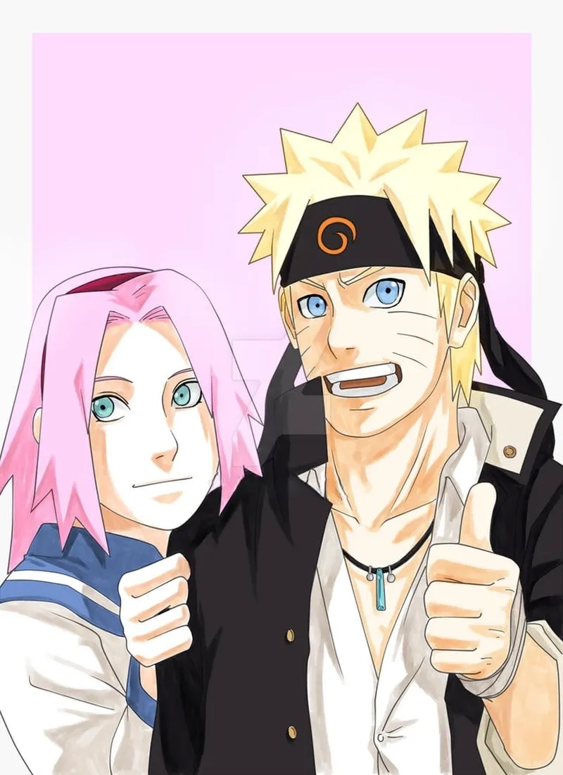 Naruto với Sakura luôn là cặp đôi được fan yêu thích