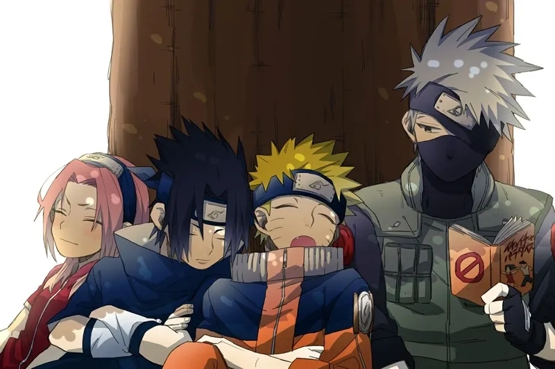 Kakashi Naruto Sakura là bộ ba gắn bó xuyên suốt hành trình