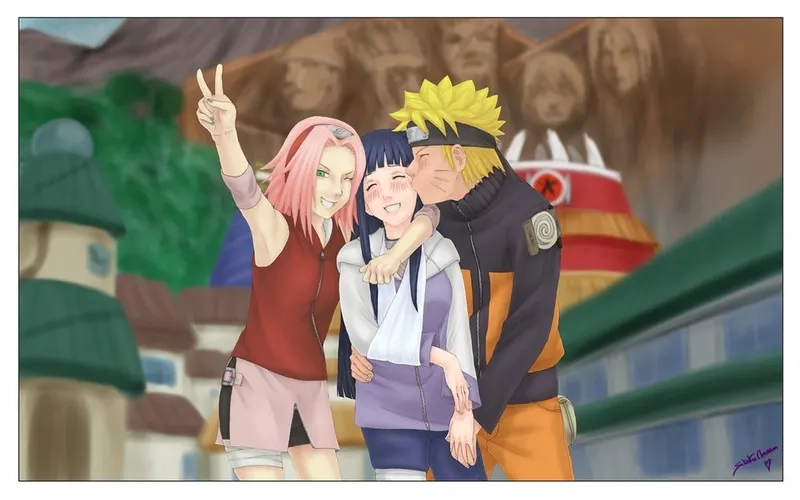 Hinata Naruto Sakura góp phần làm nên những trận chiến ấn tượng