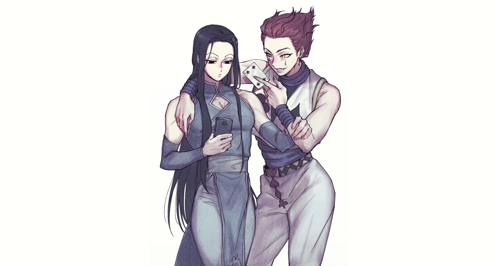 Khung cảnh đối đầu căng thẳng trong Gon x Hisoka manga