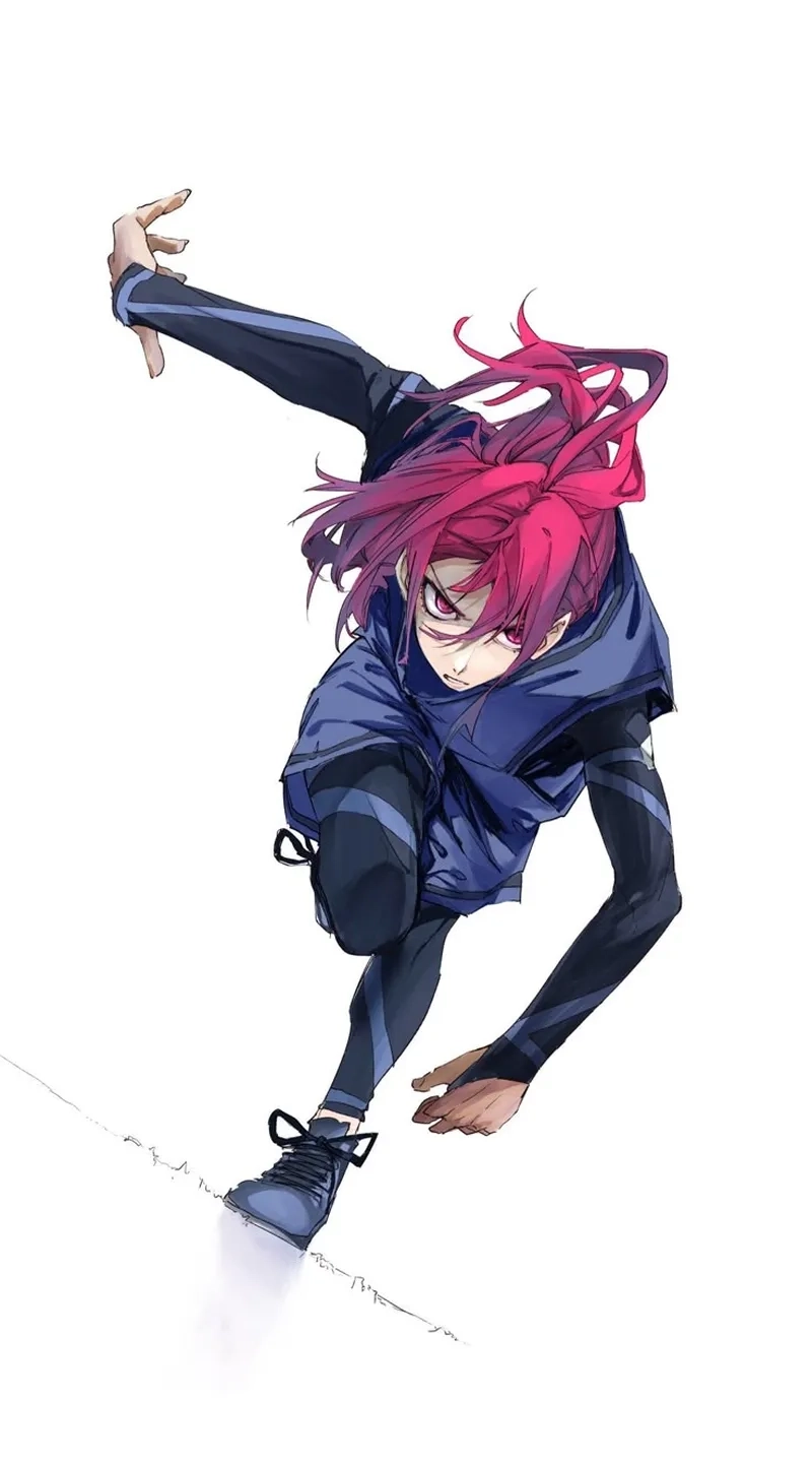 Chigiri blue lock chibi siêu đáng yêu trong từng nét vẽ