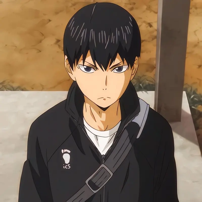 Kageyama Haikyuu với ánh mắt nghiêm túc làm fan rung động