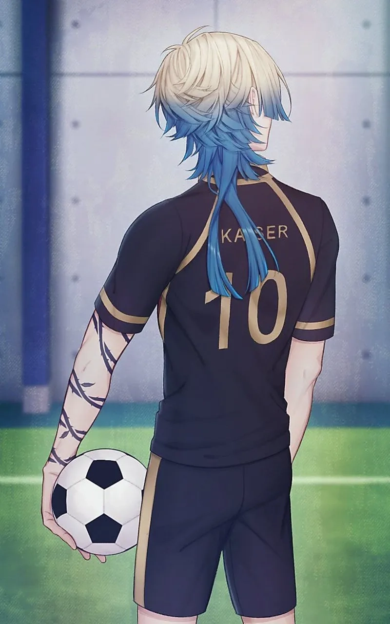 Tạo hình Kaiser anime sắc nét đầy khí chất thủ lĩnh