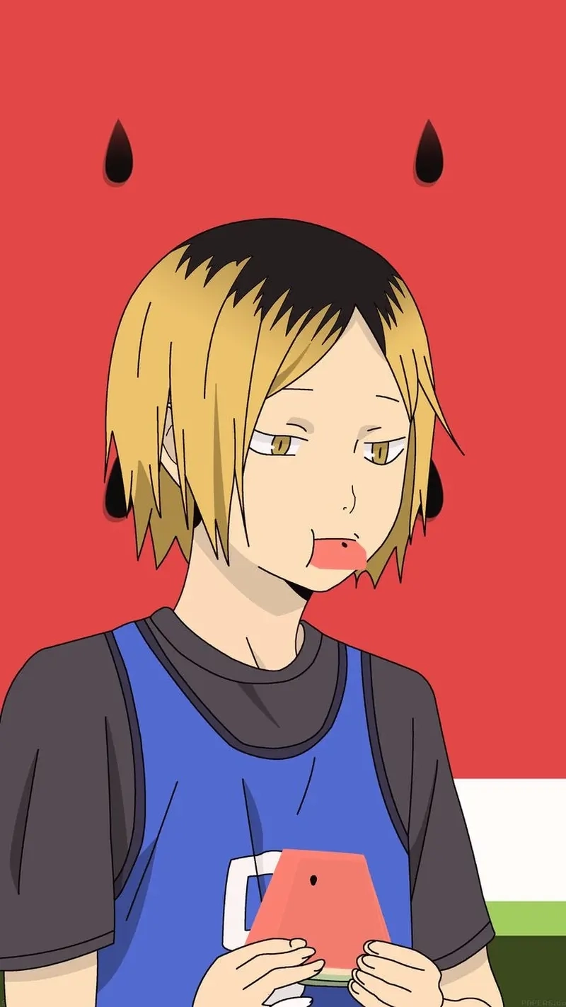 Fan haikyuu không thể rời mắt khỏi Kenma với vẻ lạnh lùng
