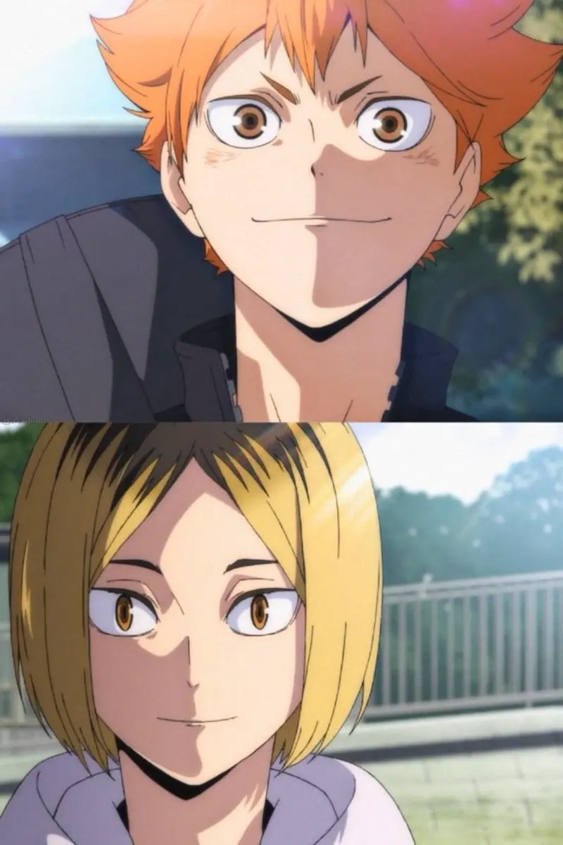 Khoảnh khắc Kenma x Hinata đáng yêu và ngập tràn năng lượng