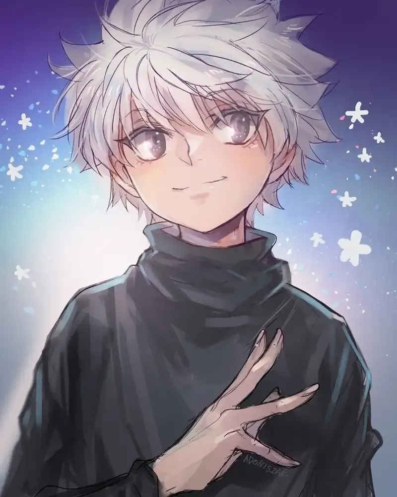 Avatar Killua cực ngầu cho tín đồ hunter x hunter