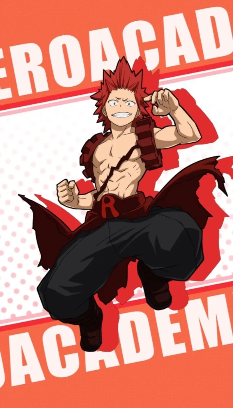 Kirishima boku no hero truyền cảm hứng bằng sự kiên định