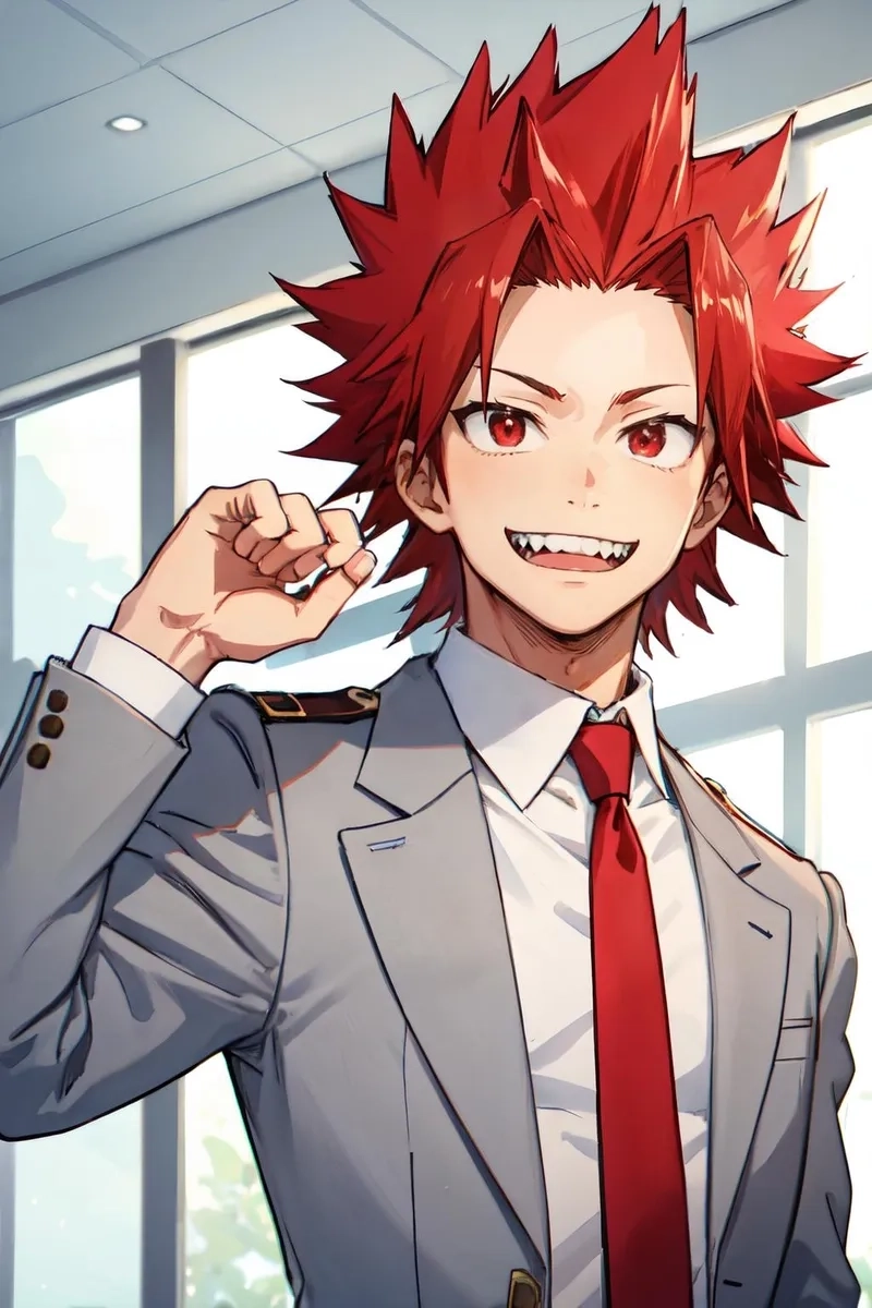 Fanart Kirishima Eijirou nổi bật với nét vẽ sáng tạo