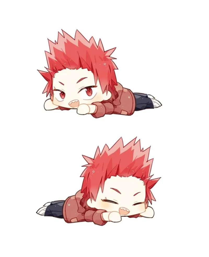 Cute Kirishima chibi khiến fan không thể rời mắt