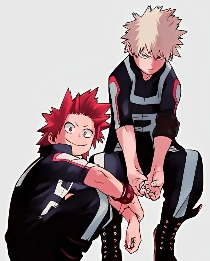 Kirishima Eijirou chibi nhỏ nhắn mà đầy sức sống