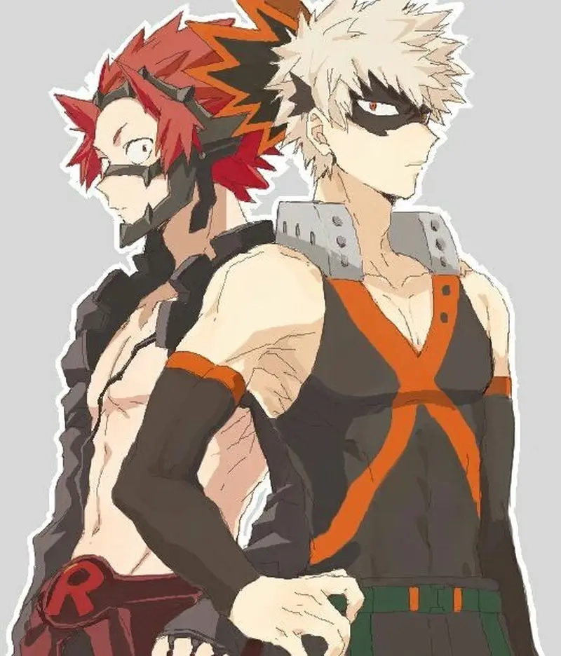 Bakugo x Kirishima manga thể hiện tình bạn sát cánh ấn tượng
