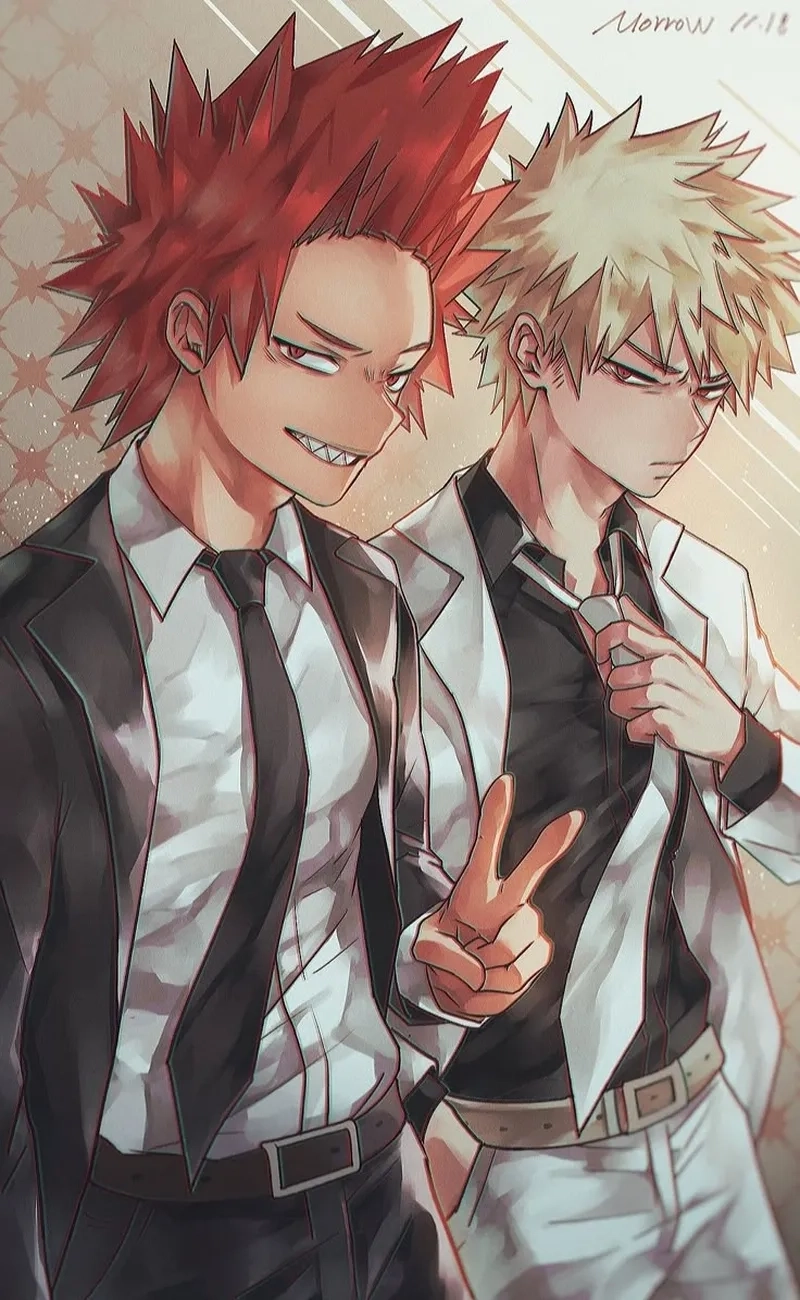 Bakugou x Kirishima ao3 đầy sáng tạo và cảm xúc