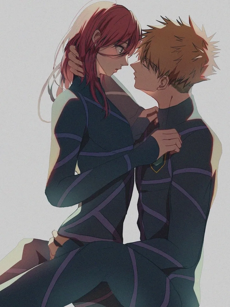 Chibi Kunigami dễ thương nhưng vẫn toát lên khí chất mạnh