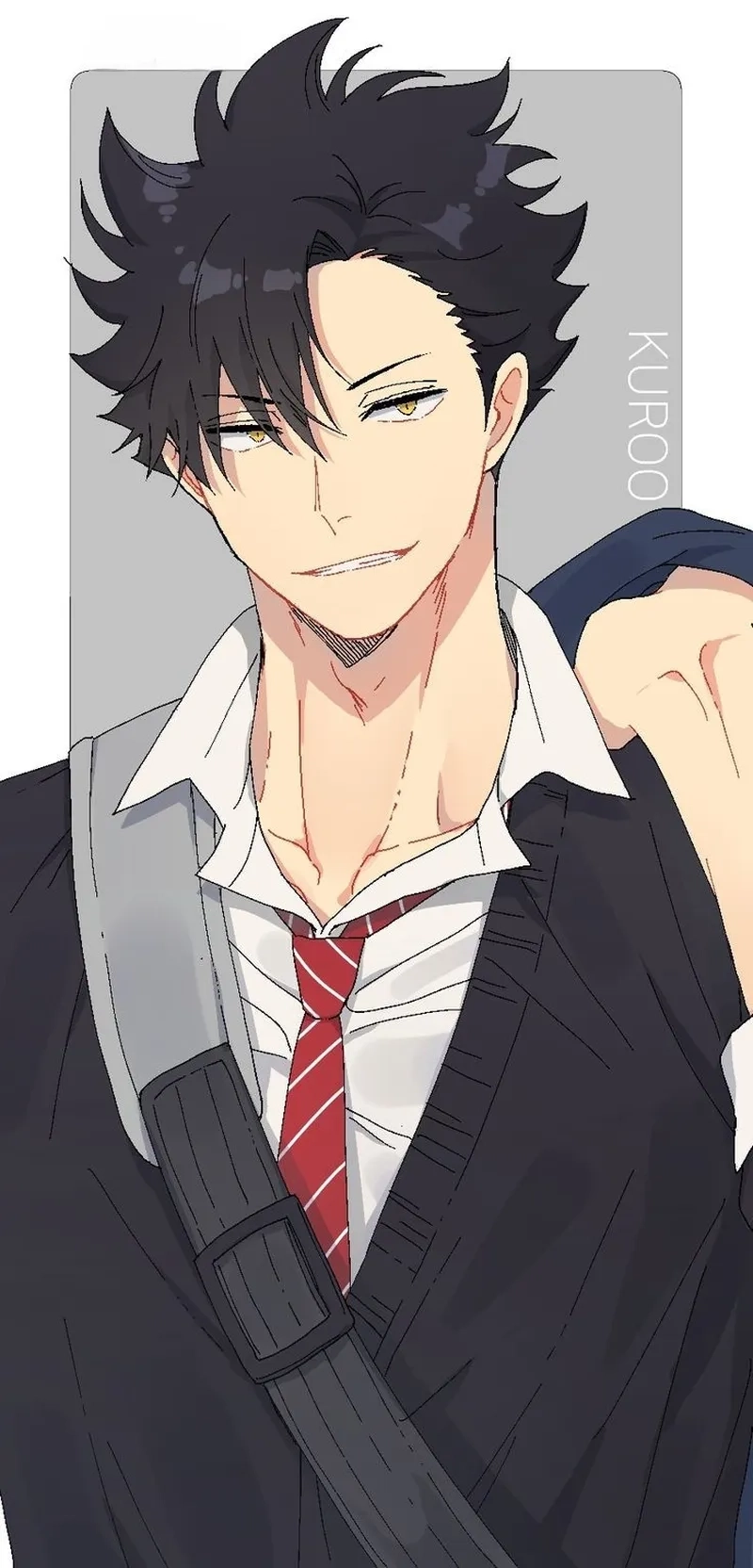 Haikyuu Kuroo nổi bật với vai trò thủ lĩnh của nekoma
