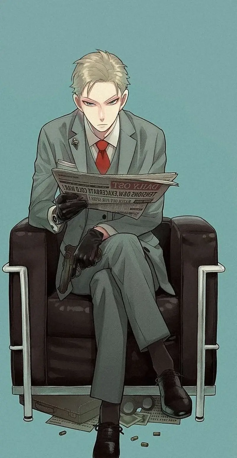 Loid Forger spy x family ghi dấu ấn với vẻ ngoài lịch lãm