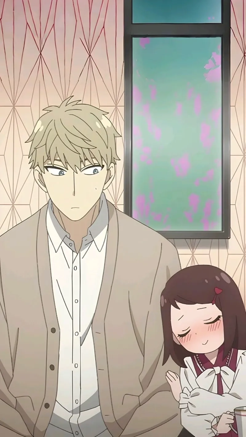 Loid Forger and Becky trong tình huống dở khóc dở cười cùng Anya