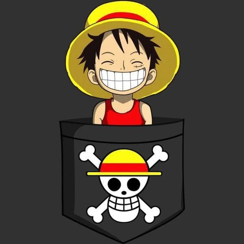 Luffy icon là lựa chọn yêu thích của fan làm avatar mạng xã hội