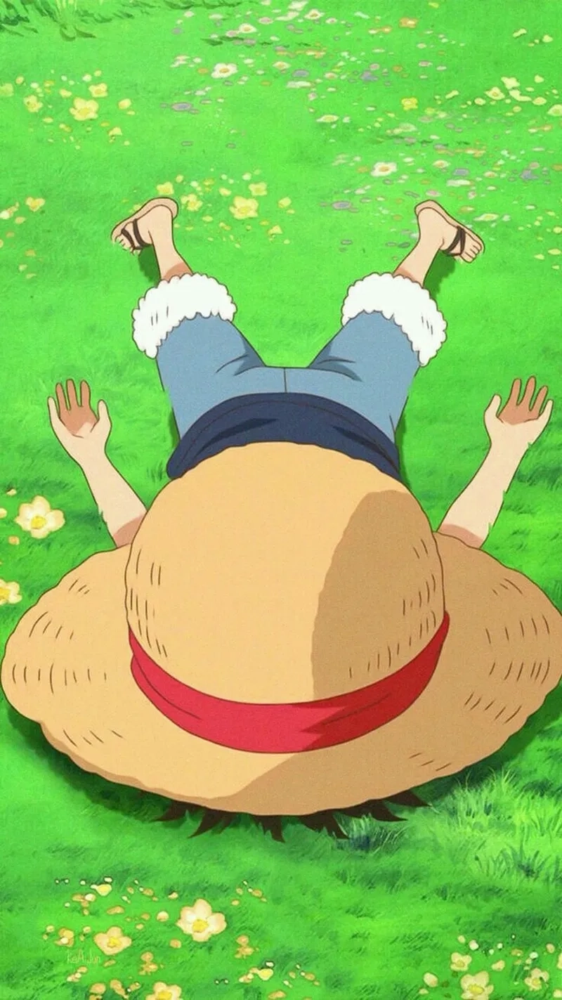 Red Luffy là hình tượng mạnh mẽ và đầy bí ẩn trong fanart