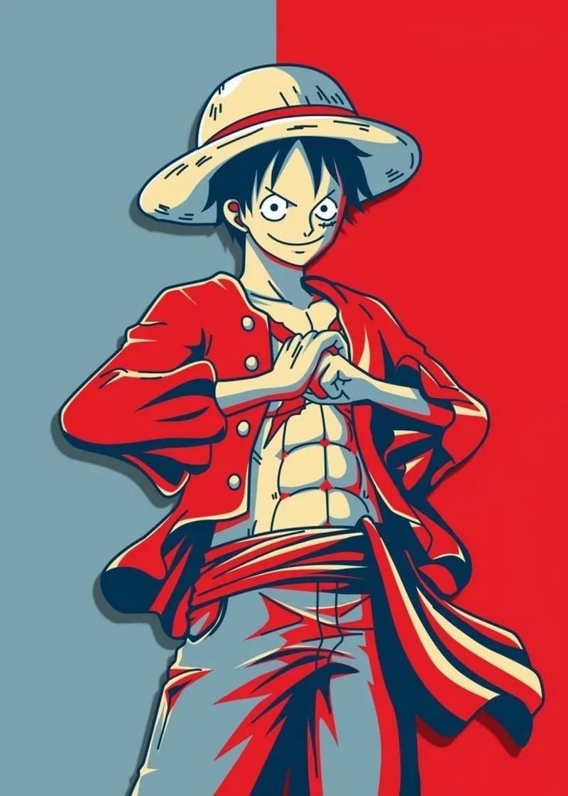 Luffy wallpaper iPhone mang phong cách cá tính và sắc nét