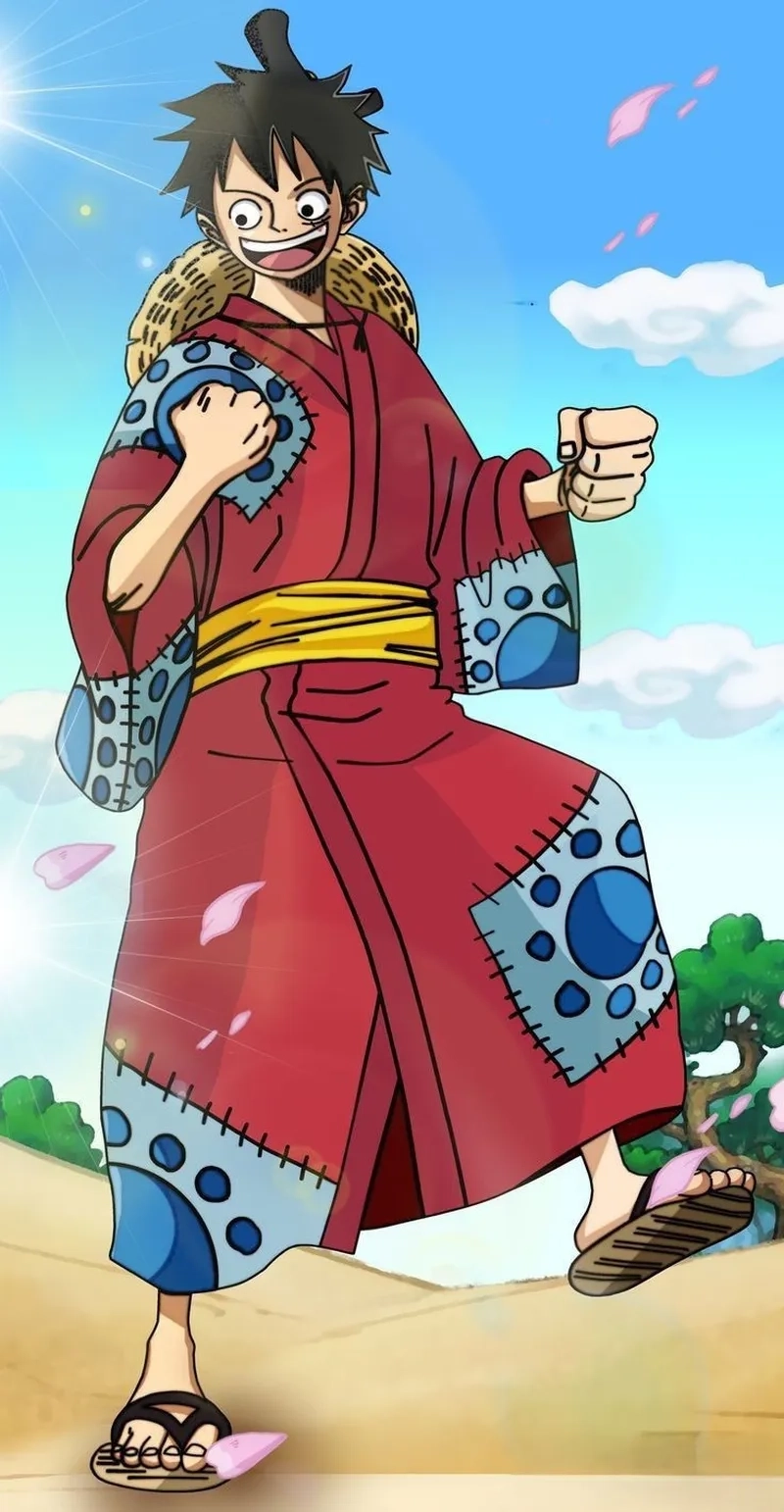Luffy lúc nhỏ là hình ảnh ngây thơ, trái tim đầy ước mơ vươn cao