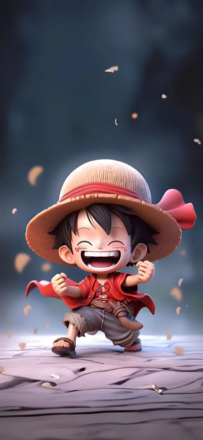 Luffy hồi nhỏ thể hiện sự đáng yêu và dễ thương thế hệ trước
