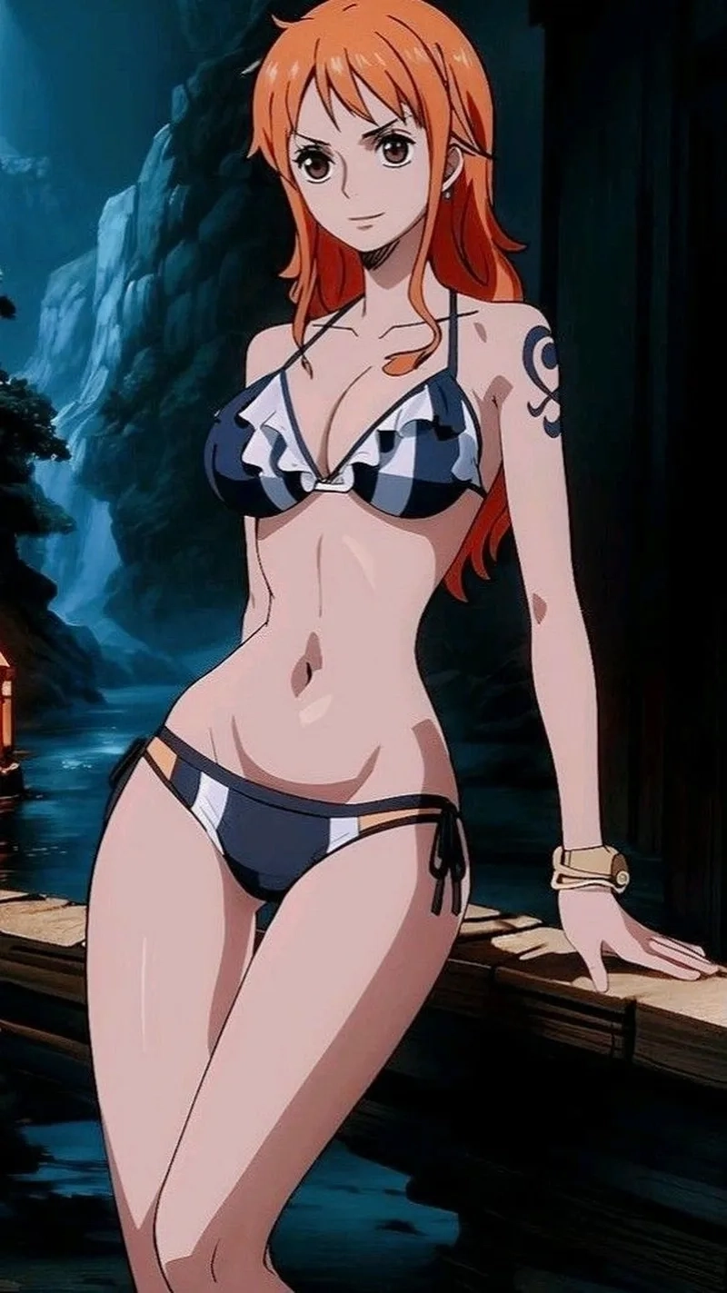Nami One Piece Wano lột tả vẻ quyến rũ pha lẫn bản lĩnh biển cả