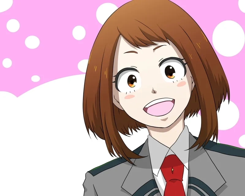 Tạo hình Ochako Uraraka nổi bật trong thế giới anh hùng