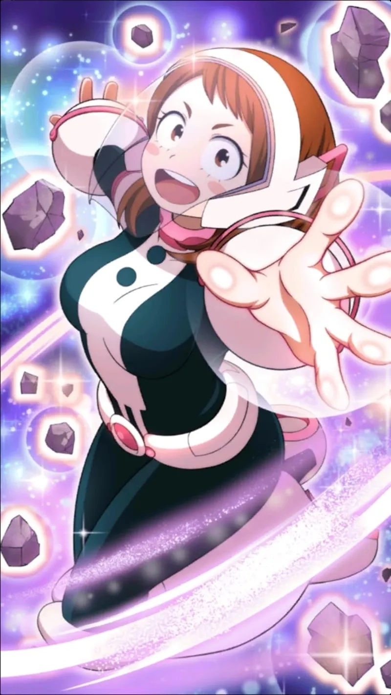 Ochako trong Boku no Hero Academia luôn tỏa sáng với lòng dũng cảm